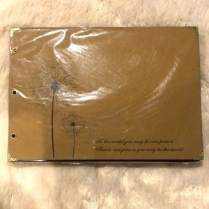 Scrapbook with Rings